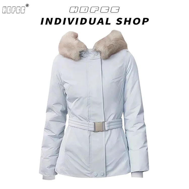 慵懒风氛围感毛领棉服外套女装冬季新款宽松休闲收腰保暖棉衣棉袄