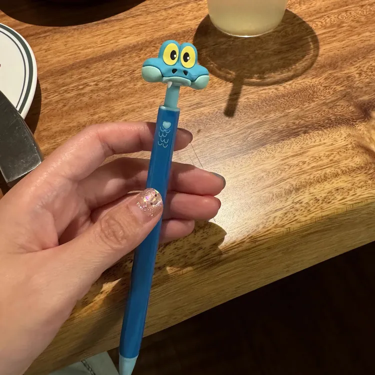 卡通动物城新款周边高颜值盖瑞蛇按压圆珠笔解毒笔创意小众送朋友