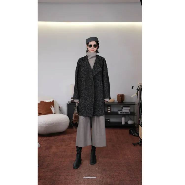 LYNEE x TORIL【巴黎叙事】意大利进口GIOLICA 羊毛大衣TGD2FAW028