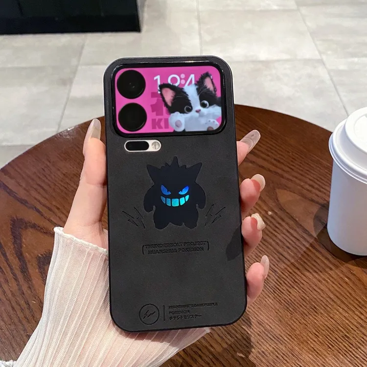 炫酷镭射耿鬼适用小米17promax手机壳小米17pro情侣可爱青春17pro