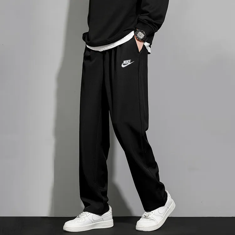 NIKE耐克男裤2025秋款直筒针织长裤透气舒适运动裤卫裤FQ4333-010