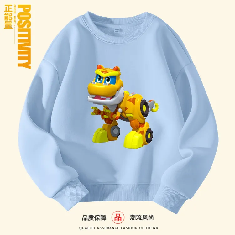 帮帮龙出动秋季儿童装洋帅气卡通动漫长袖衣服男女童卫衣上衣外套