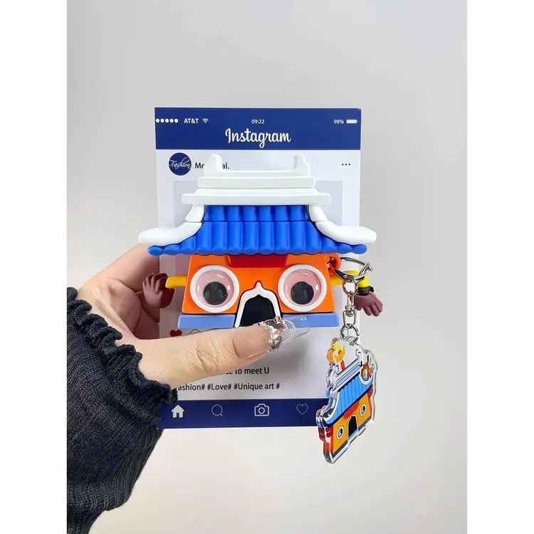 土地庙苹果airpodspro3保护壳airpods4保护套airpodspro2保护壳