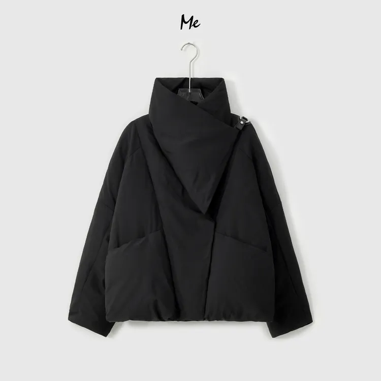 ME【中空纱马蹄扣】白鹅绒高密紧实抗风御寒保暖百搭羽绒服MEQA5280
