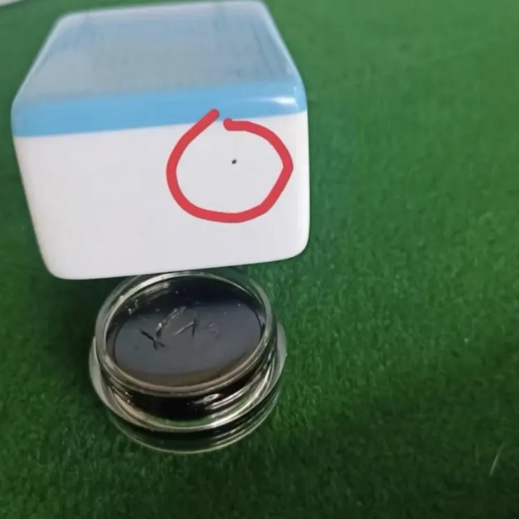 实用黑点指纹膏落汗花膏黑色指纹膏无味魔术师道具硬泥记号泥