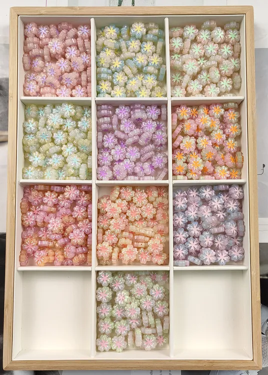 韩国家定制手绘变色龙樱花diy直孔