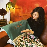 【艾禧堂】艾灸暴汗毯电加控温艾草艾灸毯电热肩颈腹部艾绒热敷毯