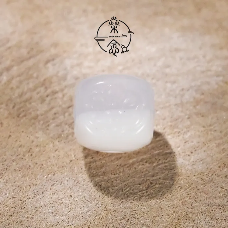 天然海洋玉髓藏式格桑花方珠星月菩提文玩手串DIY配饰配珠顶珠