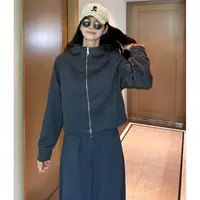 茉寻蜜桔2025秋季新款卫衣女装休闲连帽外套显瘦百搭