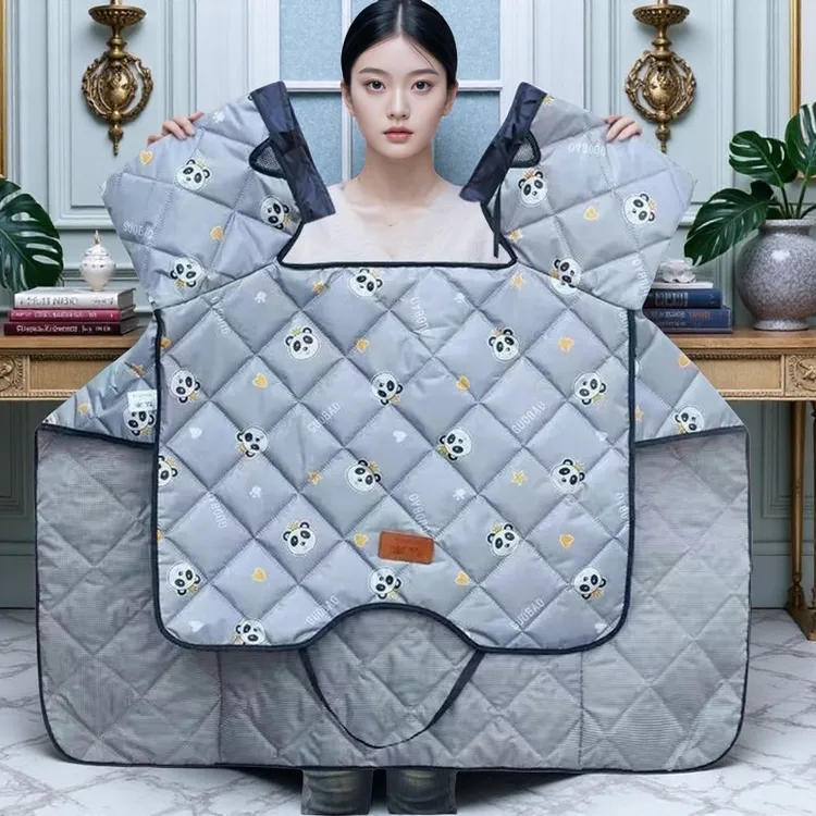 挡风披风夏季电动车防水