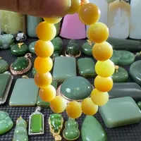 颈饰未镶嵌和田玉糖白聚宝盆高货卡12