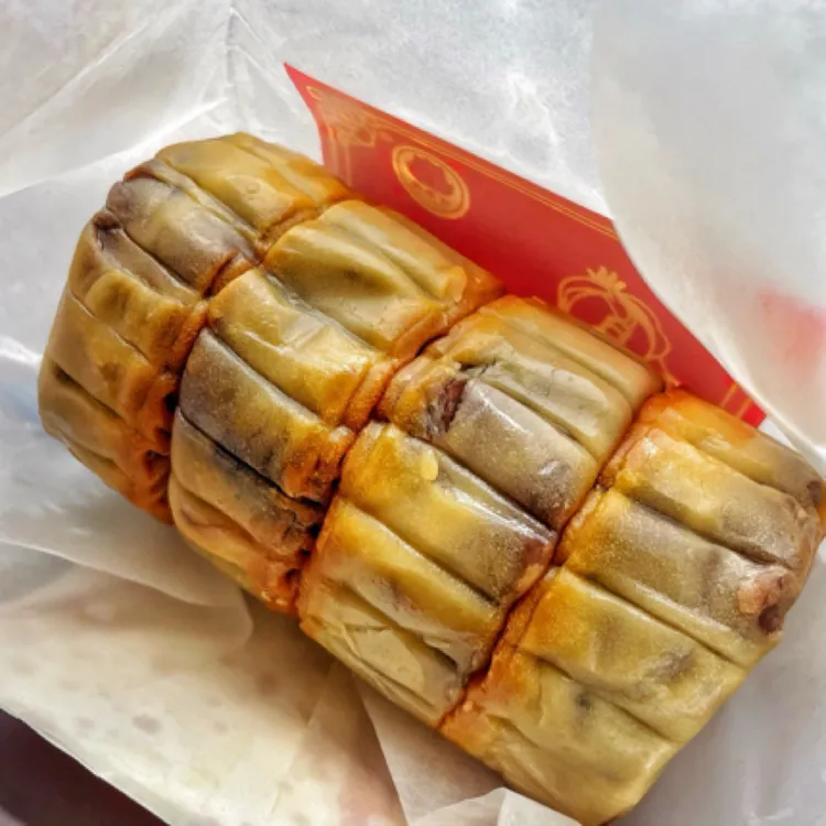 【新鲜出炉 顺丰包邮】新会陈皮豆沙月饼广式月饼特产零食豆沙糕点