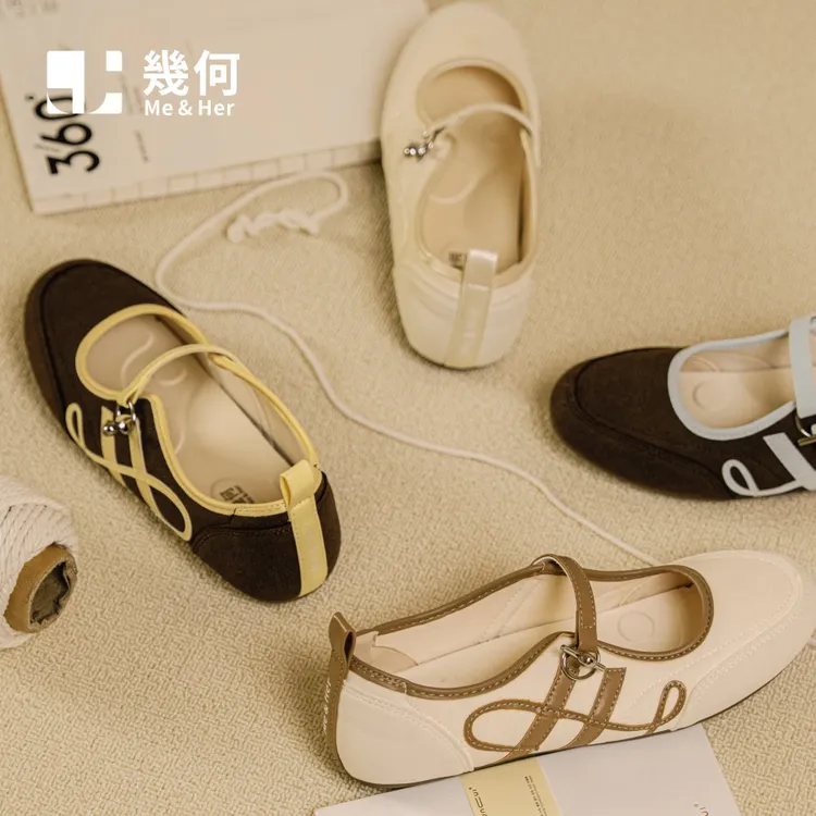 轻奢复古鞋子女款爆款2025新款单鞋轻便软底浅口玛丽珍平底休闲鞋