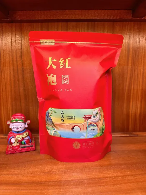 武夷岩茶浓香型大红袍茶叶袋装250克[工夫茶]