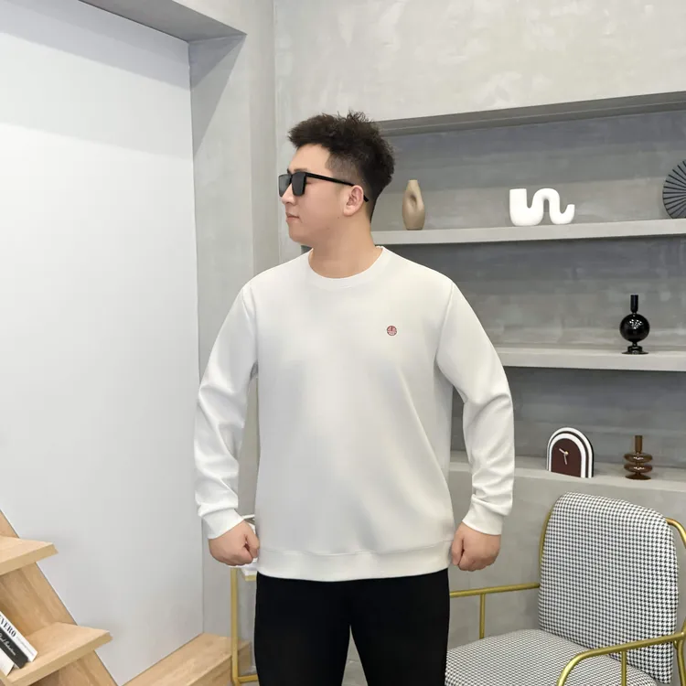 大码男装 冬季新款卫衣 刺绣福字 马年专属72780