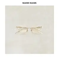  NiannNiann 意大利进口醋酸复古简约时尚搭配透明眼镜15795