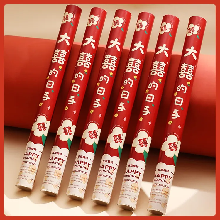 结婚礼炮礼花筒花瓣雨红花瓣粉花瓣婚庆用品