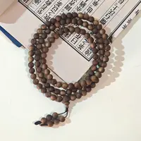 沉香(主任推荐)波浪仔奇楠6mm圆珠长串BXLQ15