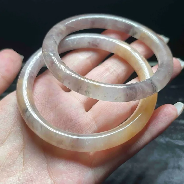 【魏来意】紫罗兰圆条手镯（8*8mm）【多样性发一】