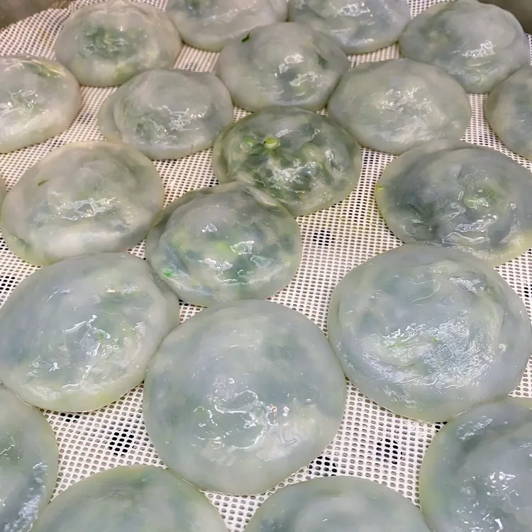 潮汕普宁韭菜粿红团粿 纯手工制作 传统特色小吃 粘米粉粿皮