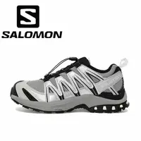 SALOMON萨洛蒙XA PRO 3D灰银色合金黑户外运动休闲跑鞋 474781