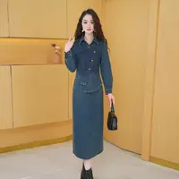 【两件套】春季新款时尚修身轻奢气质洋气休闲收腰显瘦减龄女装套裙