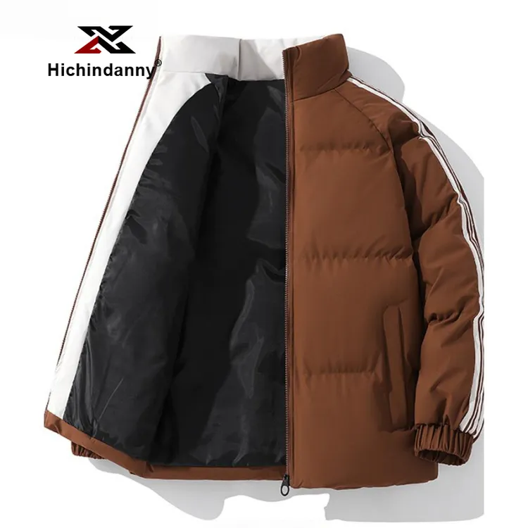 HICHIN保暖防风棉衣男士新款秋冬季加厚防水宽松大码立领棉服外套