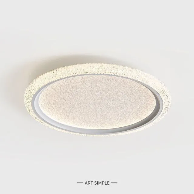 官方雷士照明极简意式房间卧室家用吸顶灯北欧现代简约全光谱护眼