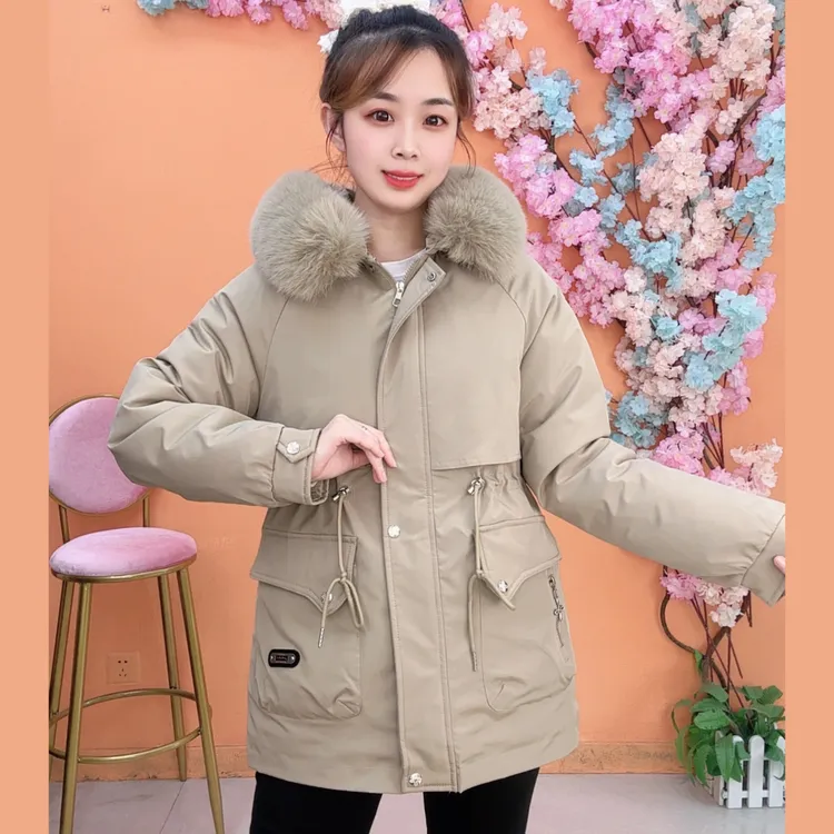 【2655.2】活里活面可拆卸派克棉服2025新款加厚冬季棉衣外套