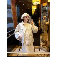 鹭青一【温如玉 9.22 20:00 新品】新中式提花缎面羽绒服L25Y1073L