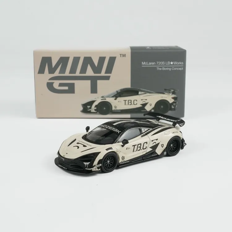 MINIGT车模 1:64合金1083号 McLaren 720S LB Works 汽车模型收藏