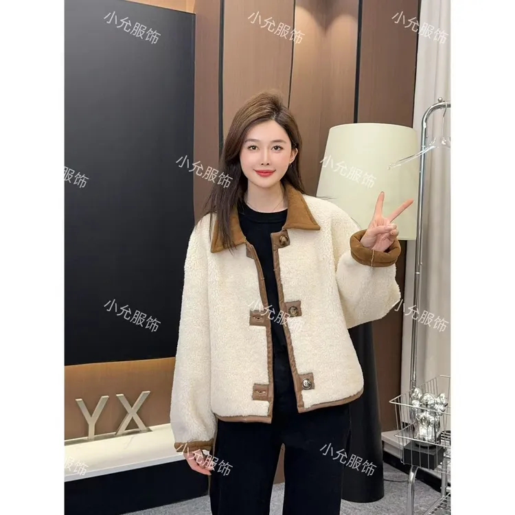 【双面少女】小允姐姐2025新款时尚气质高级双面少女外套秋冬冬季