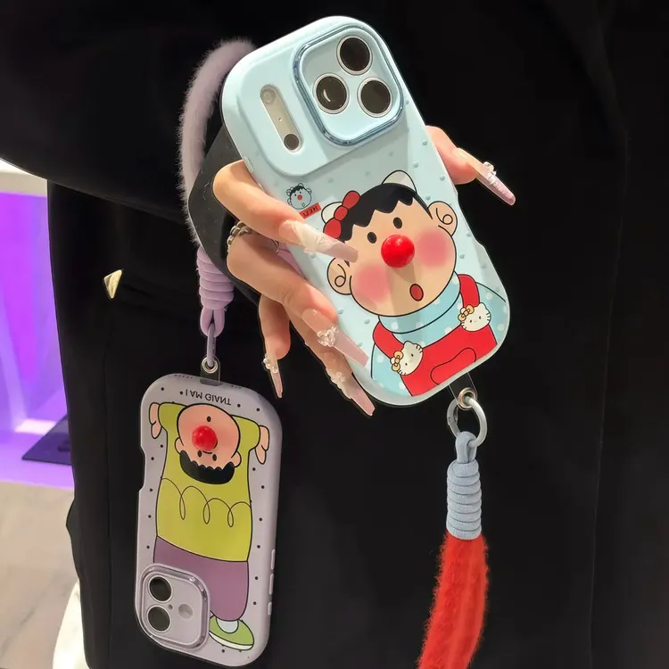 趴趴胖虎适用小米15Pro手机壳14/12S红米K80/K70/60大胖子套13/12