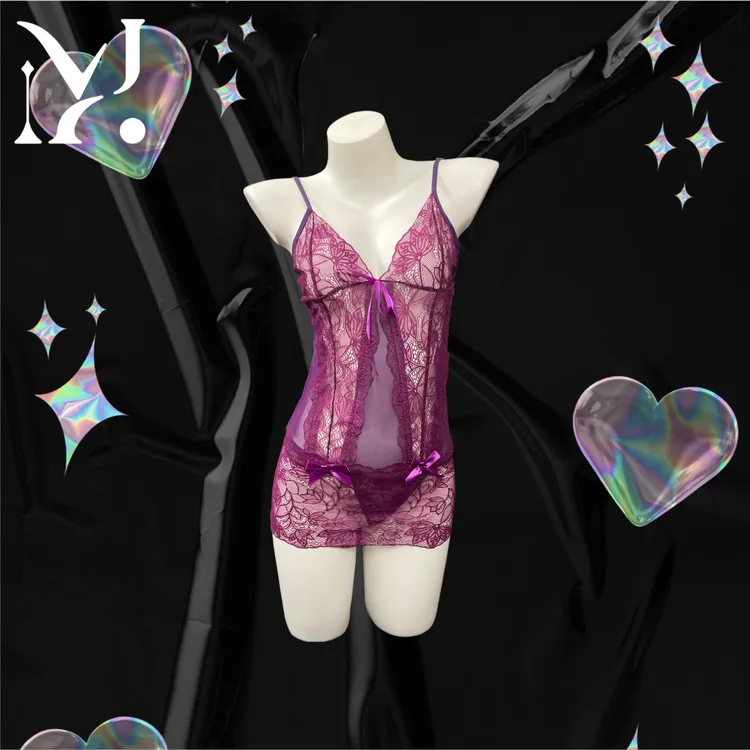 【MY】2025新款蕾丝睡裙薄款夏季性感吊带睡裙家居服套装