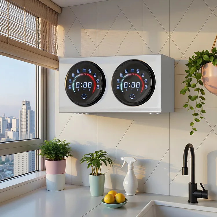 万家能壁挂式双舱内衣洗衣机家用双桶洗烘一体内衣裤专用洗衣机全