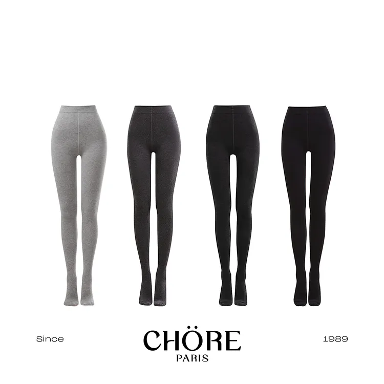 【竖纹肌理微压连裤袜】KZ511W9000冬季新款爆款舒适显瘦两穿连裤袜