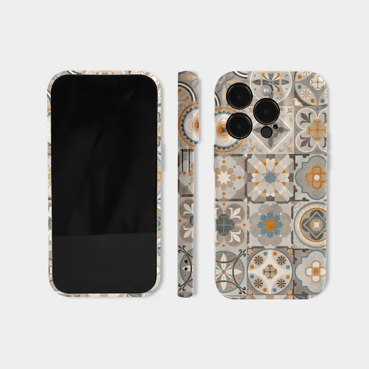 民族印花 适用iphone15苹果16promax保护壳14plus民族风格纹13创