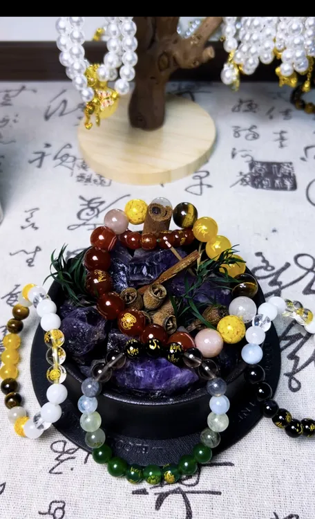 平衡五行手串男女款国风手链好运手串