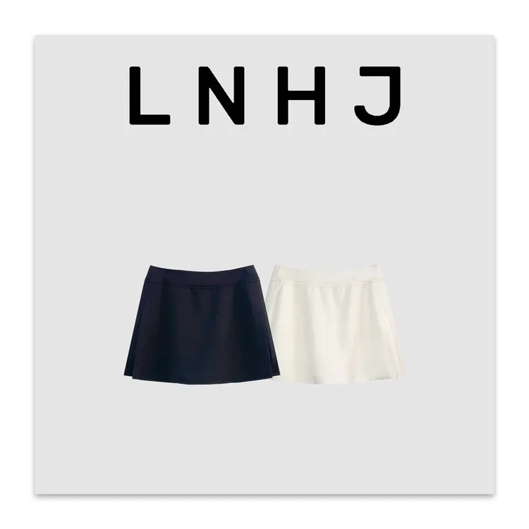 LNHJ【织梦】设计感时尚百搭显瘦高腰A字裙裤