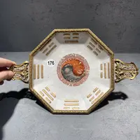 176号同治太极八方贡盘