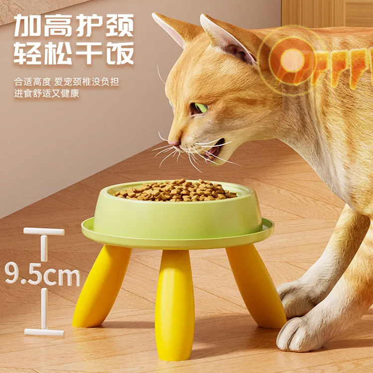 宠物喂食碗高架护颈猫碗防打翻防滑狗狗碗食盆饮水碗宠物食具