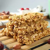 【新疆贝姐】好巴食徽记乐香麦/乐香米320g/袋麦棒非油炸谷物棒零食