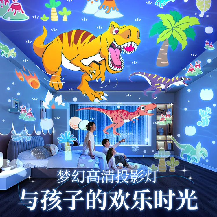 【八音盒款】万火星空投影灯儿童玩具生日礼物女万花筒0-6岁智能台商品图