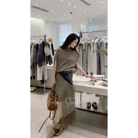 YIDA【香巧可可】复古洋气丝巾腰带半身裙（配丝巾）