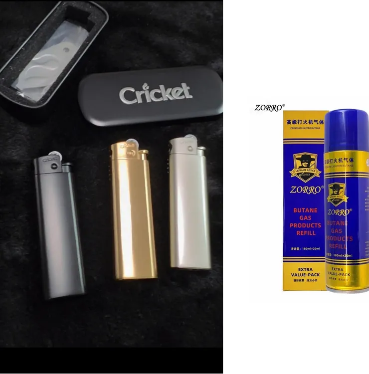 原装保真Cricket草蜢高级防风打火机高颜值打火机草蜢打火机