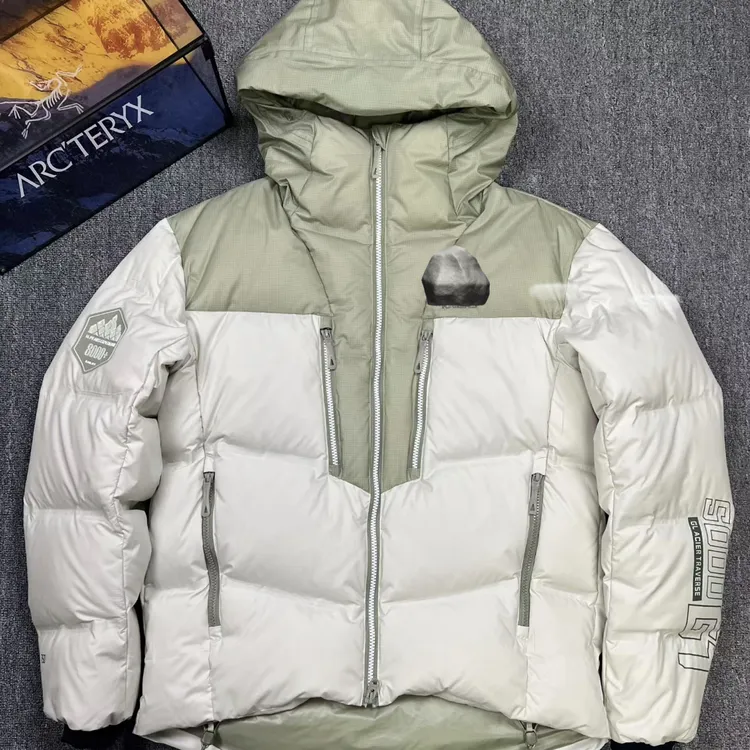 5000GT防风保暖750蓬鹅绒连帽防泼水户外滑雪男款