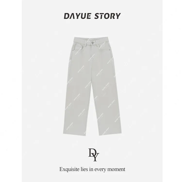 DAYUE【路易斯】颜色好看又百搭~推荐人手一条！韩版加绒水洗牛仔裤