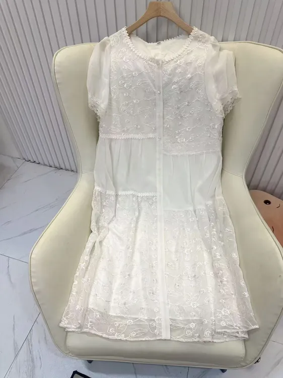 【WB2373连衣裙】萱萱专属2025新款时尚显瘦中长款连衣裙