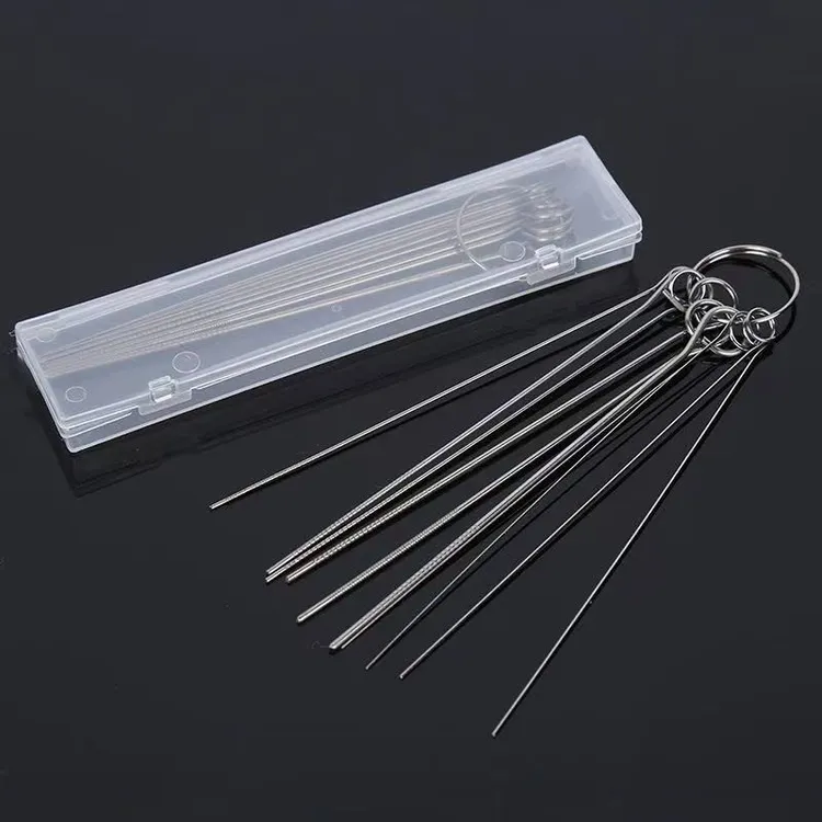 细针超细钢针喷嘴通针喷头特细通孔钢丝煤气灶灶头清洁清理工具