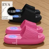 酷如意QQ弹拖鞋男女情侣款夏季室内居家防滑厚底踩屎感浴室凉拖鞋